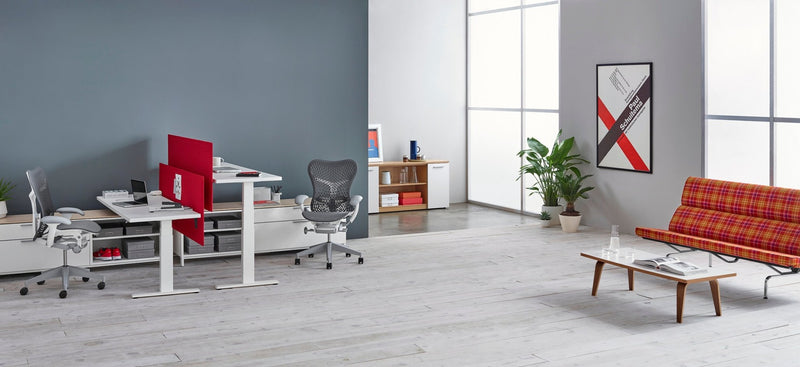 Eames® Rectangular Coffee Table - Herman Miller® - Tables - Ebony - 22