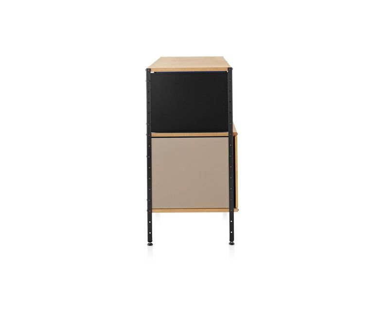 Eames® Storage Unit - 2x2 - Herman Miller® - Storage + Organization - Standard - Multicolor - Black - HORNE