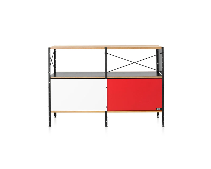 Eames® Storage Unit - 2x2 - Herman Miller® - Storage + Organization - Standard - Multicolor - Black - HORNE