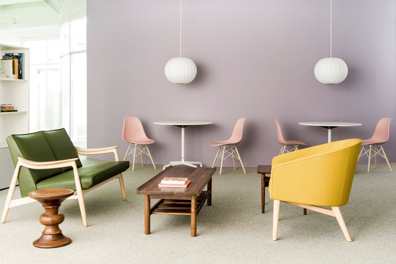 Eames® Turned Stool - Shape B - Herman Miller® - Stools + Benches + Ottomans - Walnut - HORNE