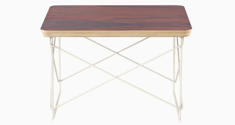 Eames® Wire Base Low Table - Herman Miller® - Tables - White Ash - Black - HORNE