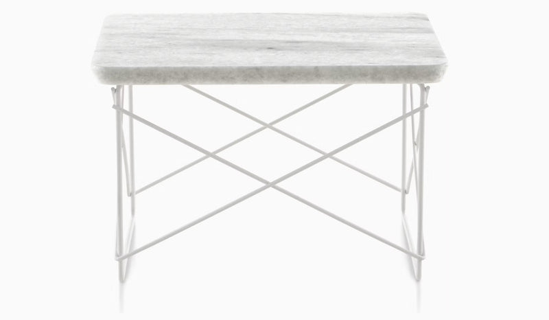 Eames® Wire Base Low Table - Herman Miller® - Tables - White Ash - Black - HORNE