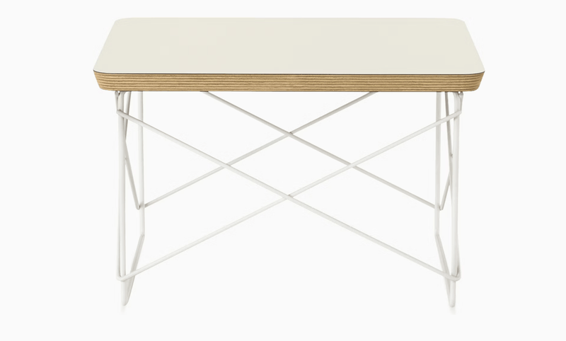 Eames® Wire Base Low Table - Herman Miller® - Tables - White Ash - Black - HORNE