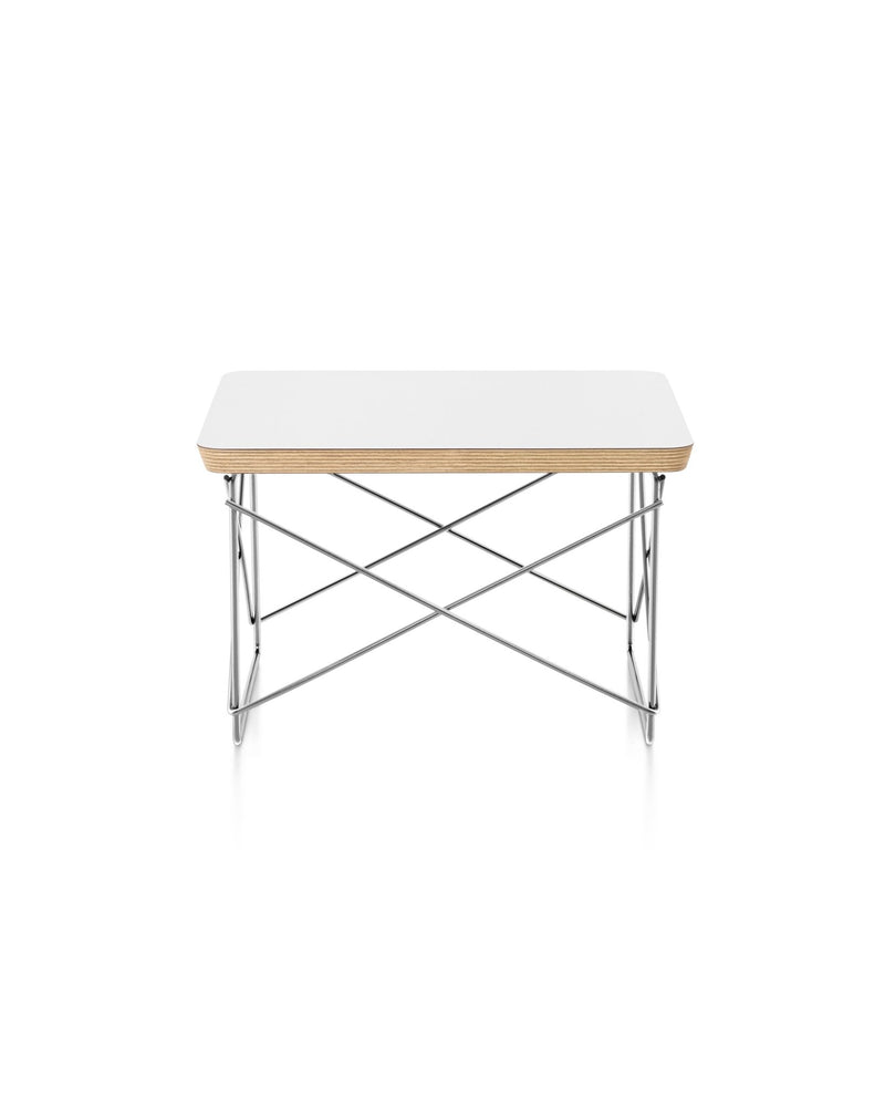 Eames® Wire Base Low Table - Herman Miller® - Tables - White Ash - Black - HORNE