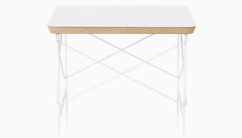Eames® Wire Base Low Table - Herman Miller® - Tables - White Ash - Black - HORNE