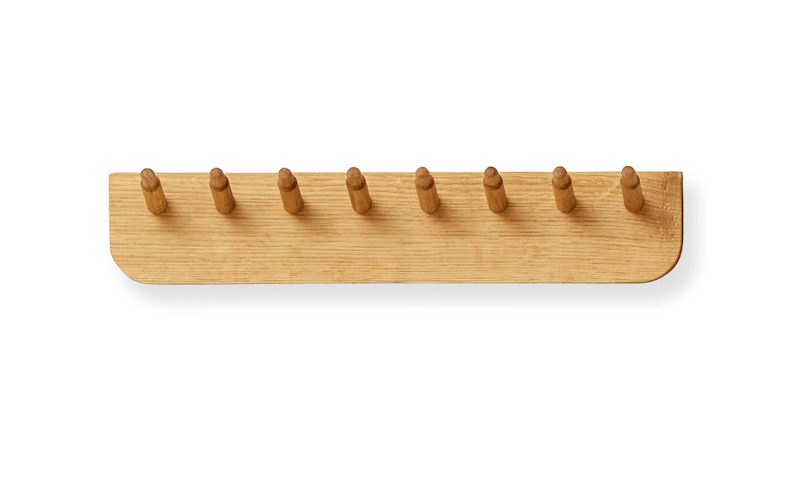 Echo Coatrack - Form + Refine - Coat + Key Racks - Small - Natural Oiled Oak - HORNE
