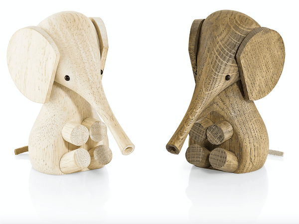 Elephant Collection - Lucie Kaas - Art + Objects - Smoked Oak - HORNE