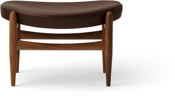 Elizabeth Ottoman - Audo Copenhagen - Stools + Benches + Ottomans - Natural Oak - Dunes Leather - Cognac - HORNE