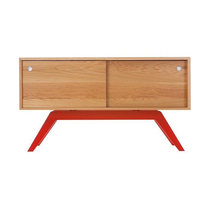 Elko Small Oak Wood Credenza