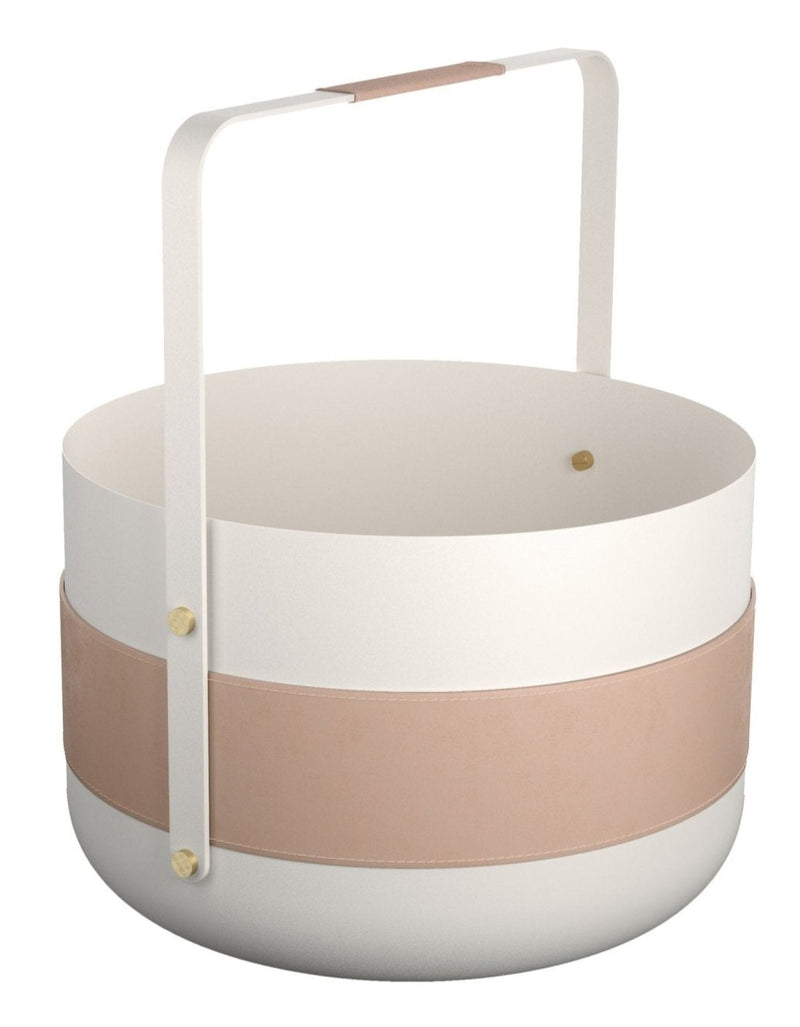 Emma Firewood Steel Basket by Eldvarm