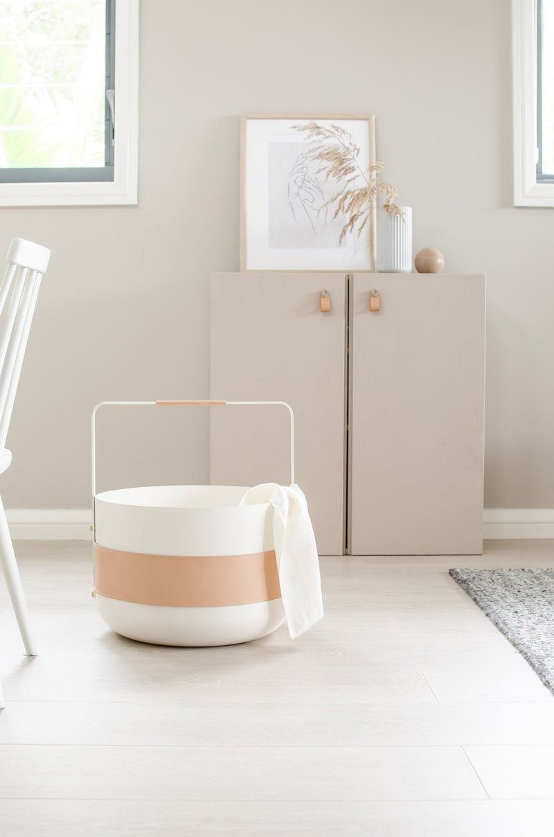 Emma Firewood Steel Basket by Eldvarm