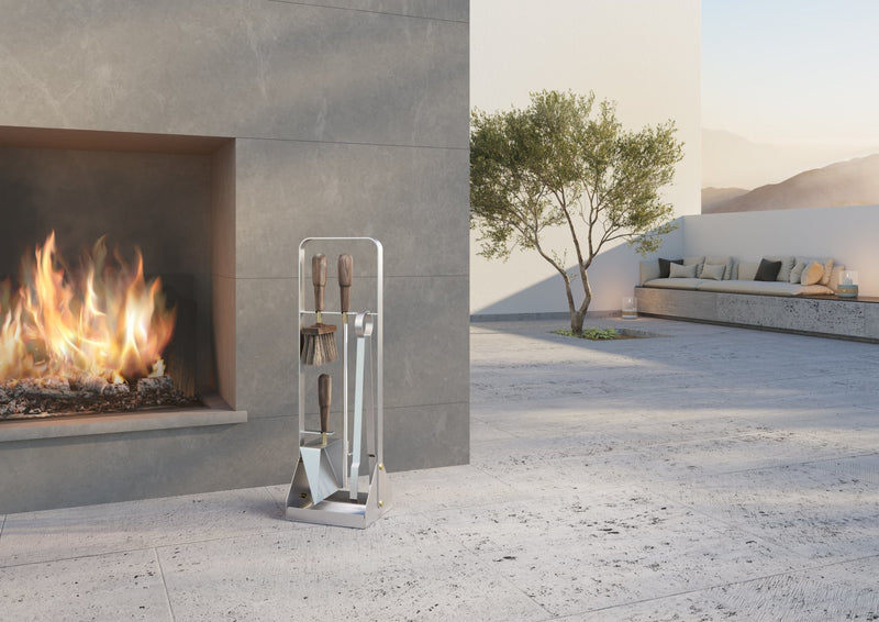 Emma Companion Fireplace Set - Eldvarm - Fireplace - Lumière - HORNE