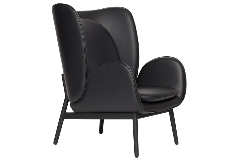 Enclose Armchair - Fogia - Chairs - Barnum - Pine - Black - HORNE