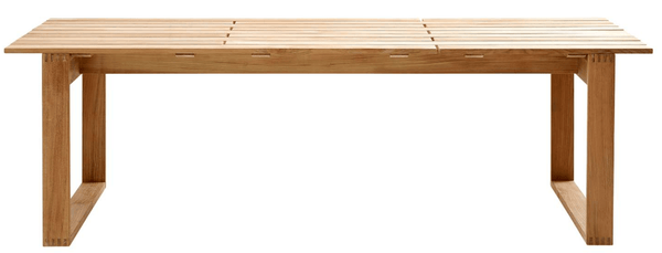 Endless Dining Table - Rectangular - Cane Line - Outdoor Furniture - Medium - HORNE