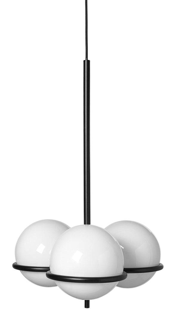 Era Chandelier - Ferm Living - Pendants - Black - HORNE