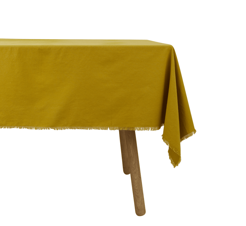 Essential Cotton Tablecloth - Hawkins New York - Kitchen + Table Linens - Ivory - HORNE