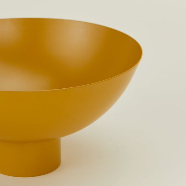 Essential Footed Bowl - Hawkins New York - Dinnerware - Small - Brass - HORNE