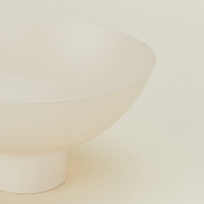 Essential Footed Bowl - Hawkins New York - Dinnerware - Small - Ivory - HORNE