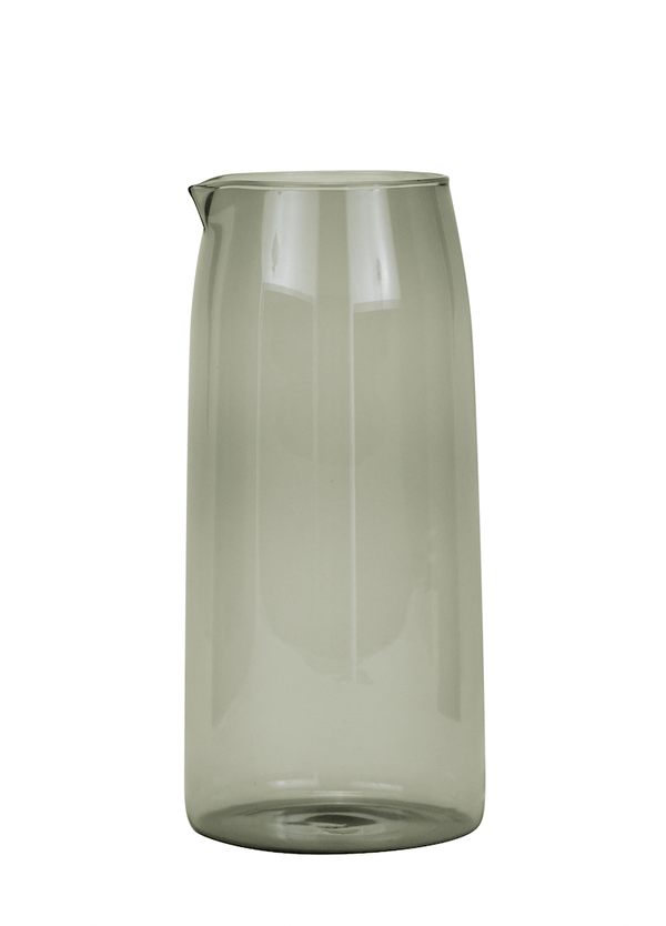 Essential Glassware Pitcher - Hawkins New York - Carafes + Pitchers - Smoke - HORNE