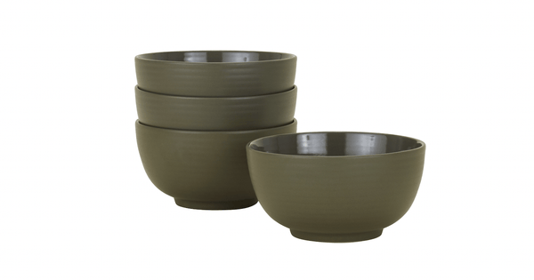 Essential Large Bowl - Set of 4 - Hawkins New York - Dinnerware - Olive - HORNE