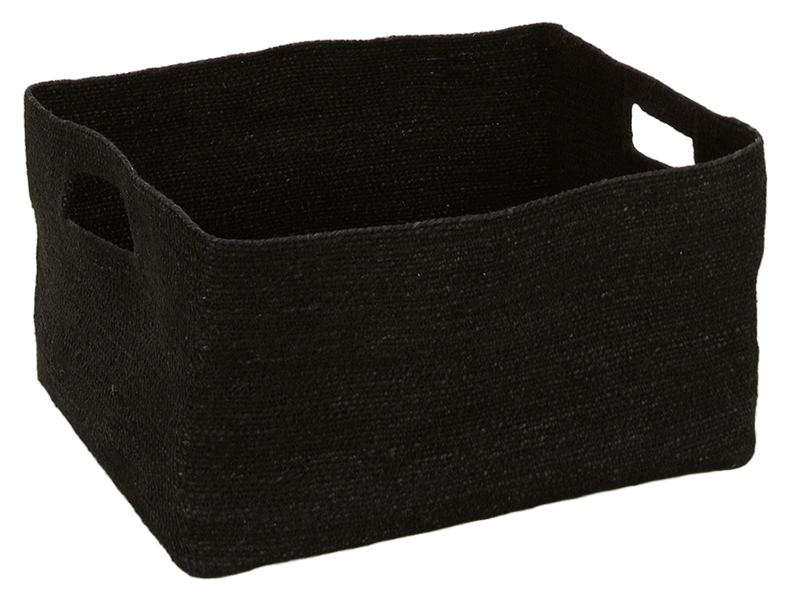 Essential Low Basket - Hawkins New York - Storage + Organization - White - HORNE