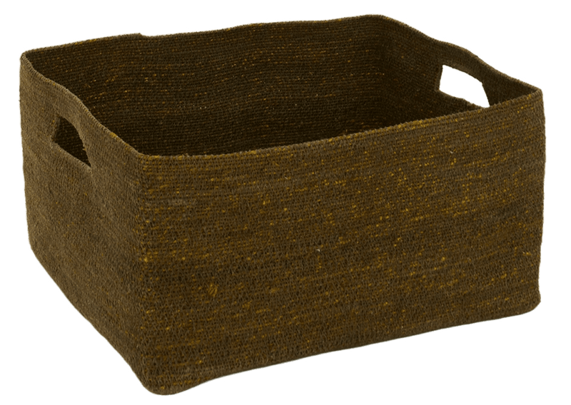 Essential Low Basket - Hawkins New York - Storage + Organization - White - HORNE