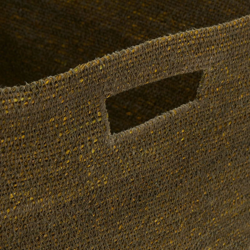 Essential Square Basket - Hawkins New York - Storage + Organization - White - HORNE