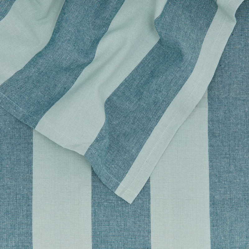 Essential Striped Tablecloth - Hawkins New York - Kitchen + Table Linens - Ivory/ Flax - HORNE