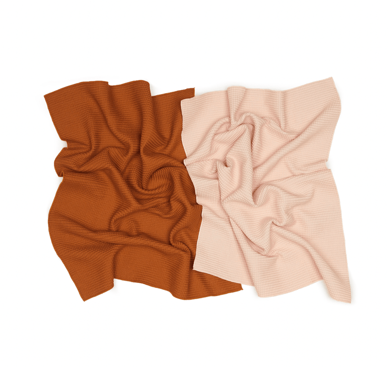 Essential Waffle Dish Towels - Set of 2 - Hawkins New York - Kitchen Tools - Ivory/White - HORNE