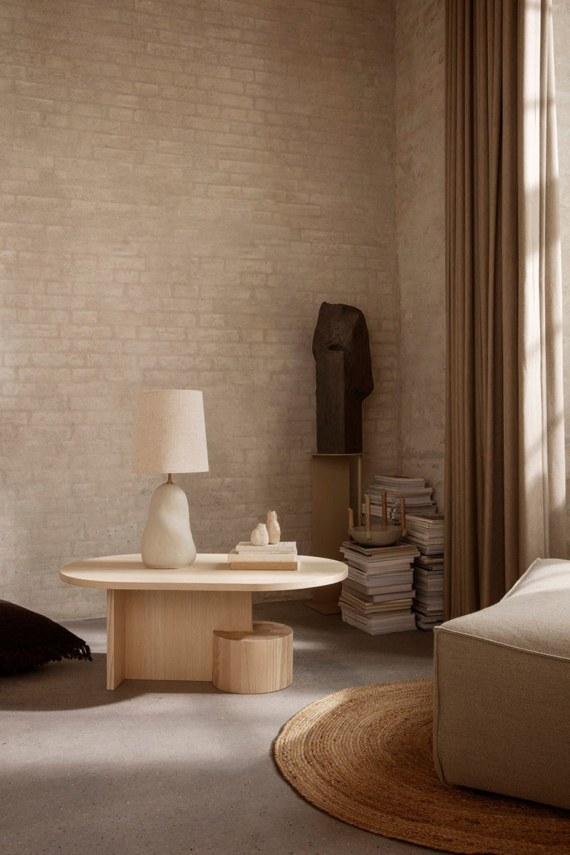 Eternal Round Jute Rug - Ferm Living Rugs - Small - Natural - HORNE