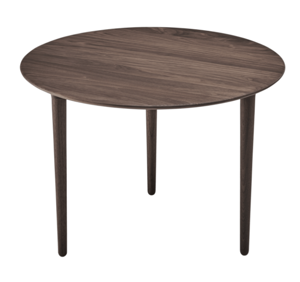 Evja Round Coffee Table - Eikund - Tables - 27" x 19" - White Oiled Oak - HORNE