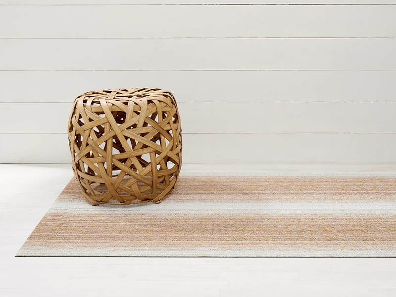 Fade Stripe Shag Rug - Chilewich - Rugs - Utility Mat - Sunrise - HORNE