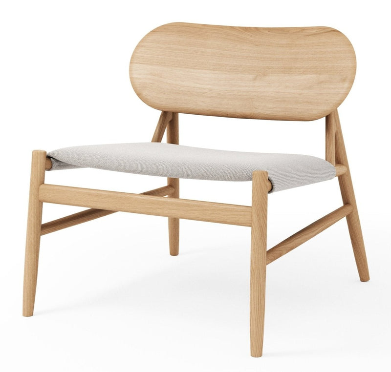 Ferdinand Lounge Chair - BRDR. Kruger - Chairs - Fumed Oak - Savanne Black Leather - HORNE