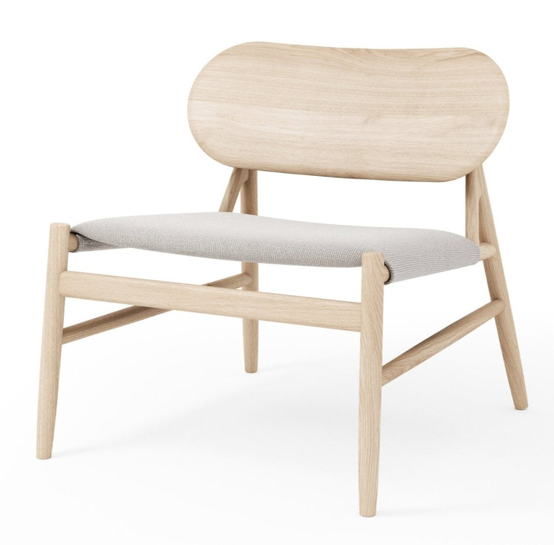 Ferdinand Lounge Chair - BRDR. Kruger - Chairs - Fumed Oak - Savanne Black Leather - HORNE