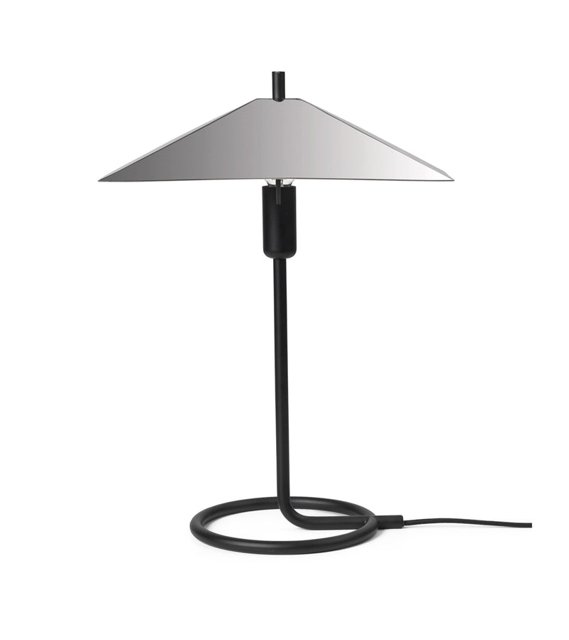 Filo Table Lamp - Square - Ferm Living - Tables + Desks - Black/ Black - HORNE