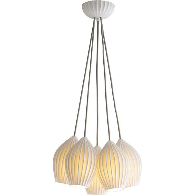 Fin Pendant Grouping Of Five