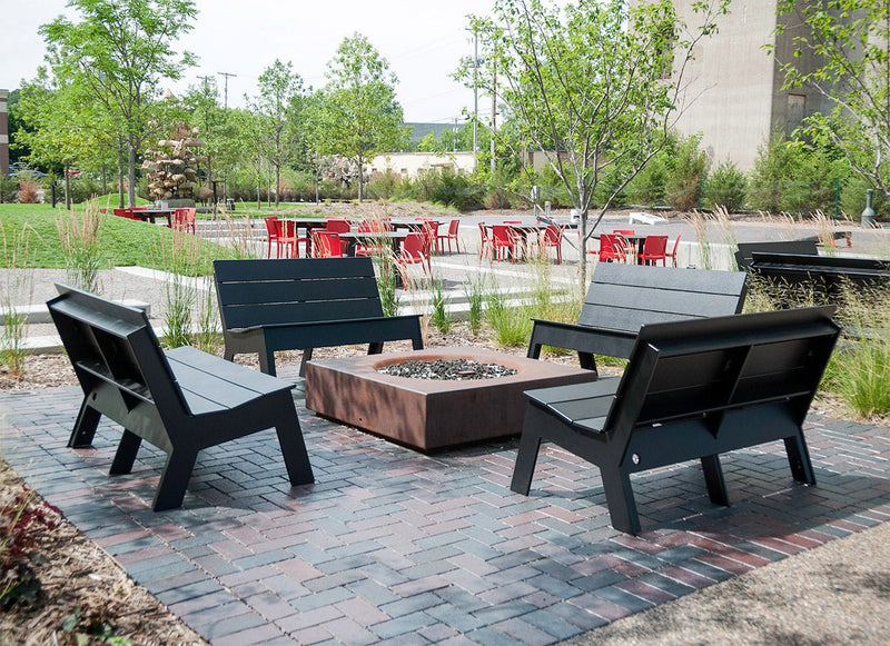 Fire Bench - Loll Designs - Outdoor Furniture - Black - HORNE