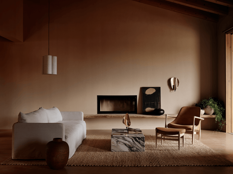 Flambeau Wall Candle Holder - Audo Copenhagen - Candle Holders - Small - Black/Polished Brass - HORNE