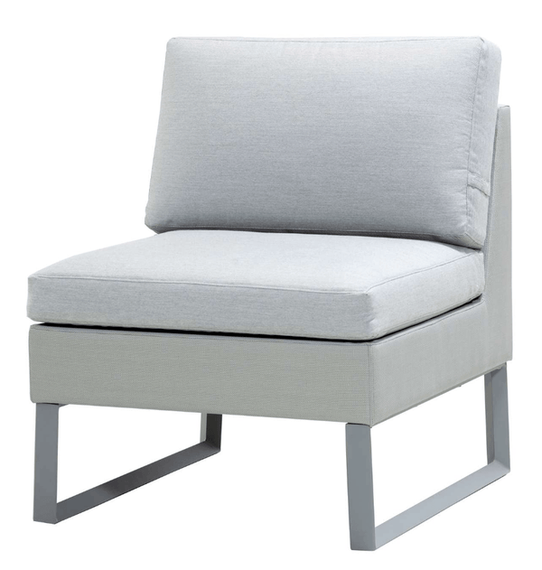 Flex Single Seater Module - Cane Line - Outdoor Furniture - Light Grey - HORNE
