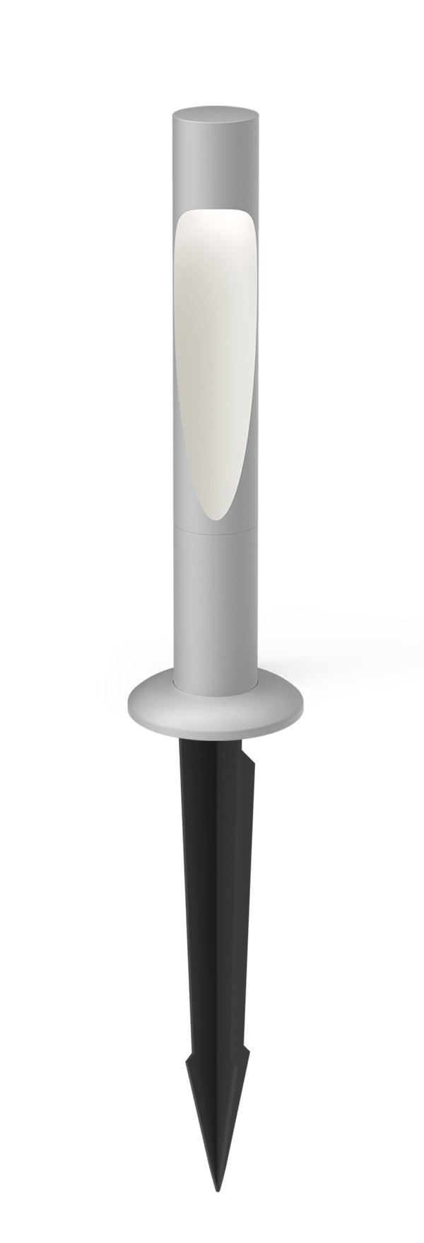 Flindt Garden Bollard - Louis Poulsen - Outdoor Lights - Aluminum - Short - 2700K LED - Anchor w/o power supply - HORNE