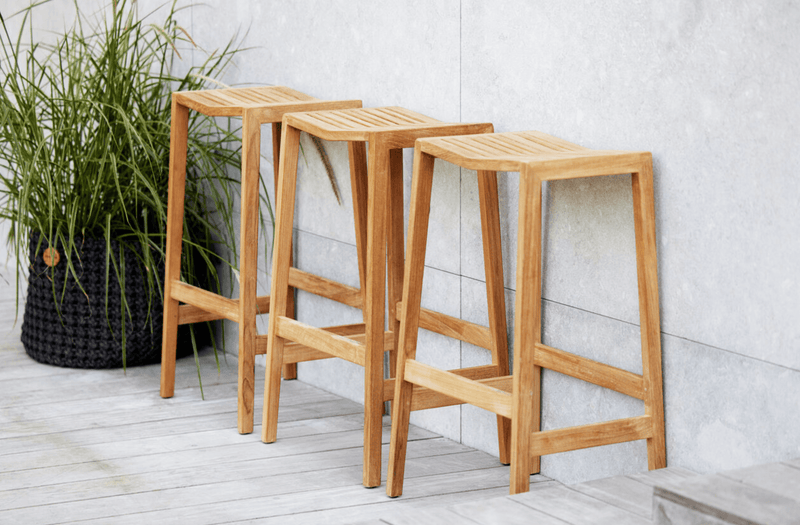 Flip Barstool - Cane Line - Stools + Benches + Ottomans - HORNE