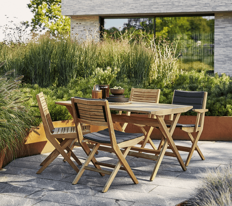 Flip Folding Chair - Cane Line - Outdoor Furniture - No Cushion - HORNE