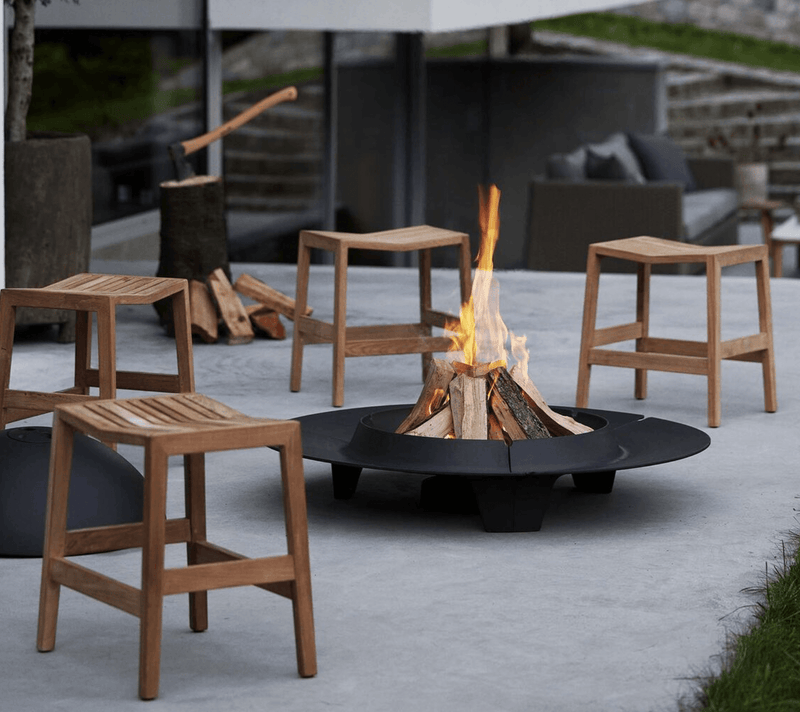 Flip Stool - Cane Line - Outdoor Furniture - HORNE