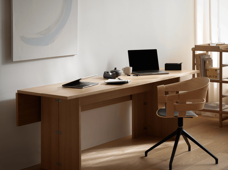 Flip Table - Design House Stockholm - Tables + Desks - Oak - XS - HORNE