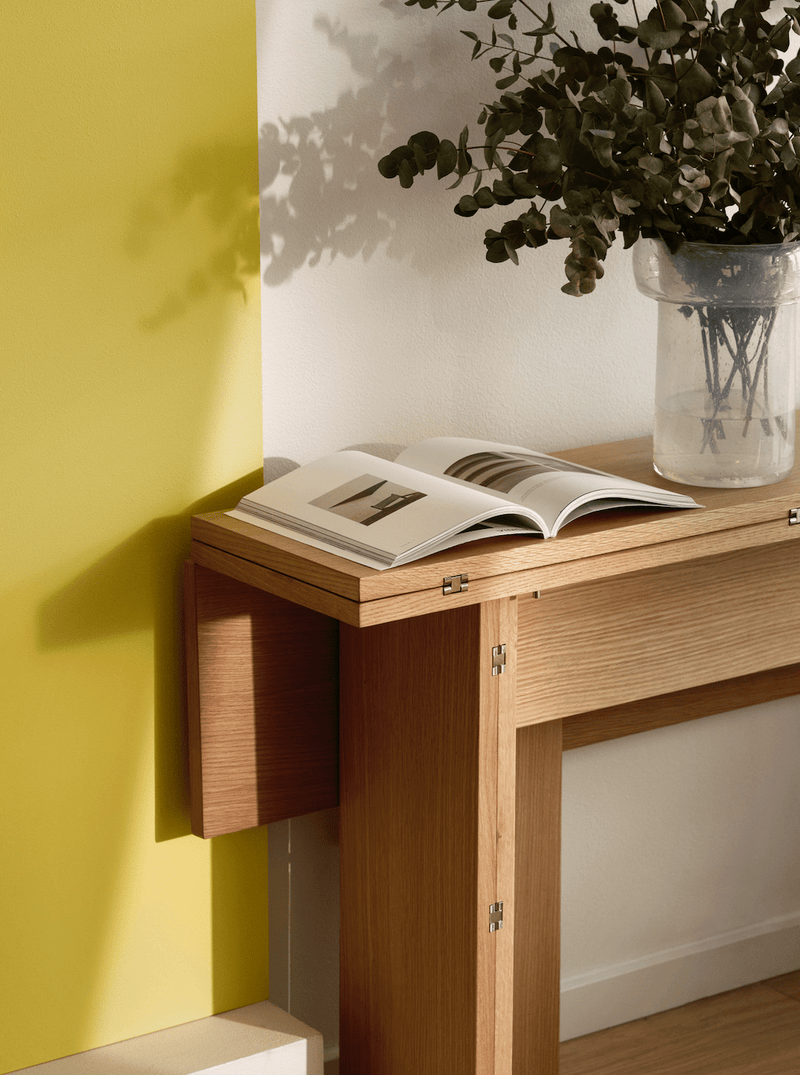 Flip Table - Design House Stockholm - Tables + Desks - Oak - XS - HORNE