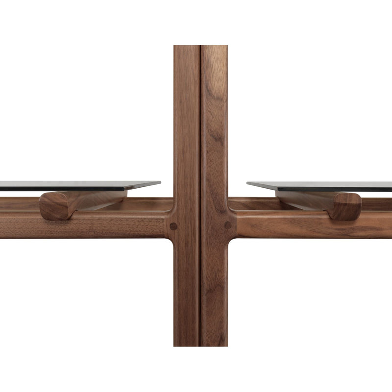 Float Bookshelf - Small - WeWOOD - Shelving - Walnut - With Cabinet - HORNE