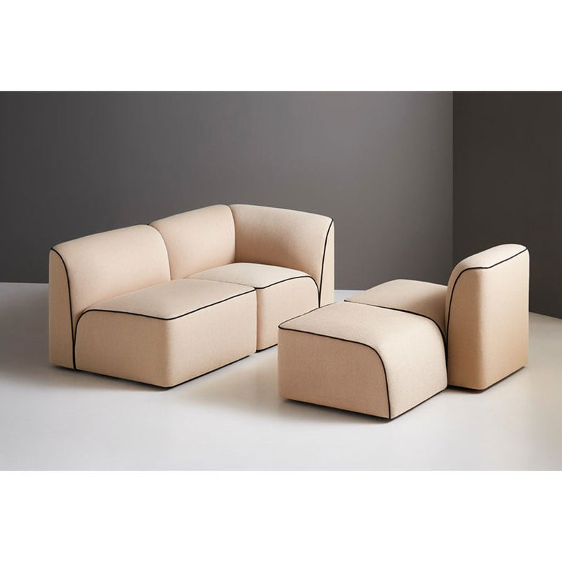 Flora Middle Module - Woud - Sofas - 66 cm - Gabriel Step Melange - 60011 - HORNE