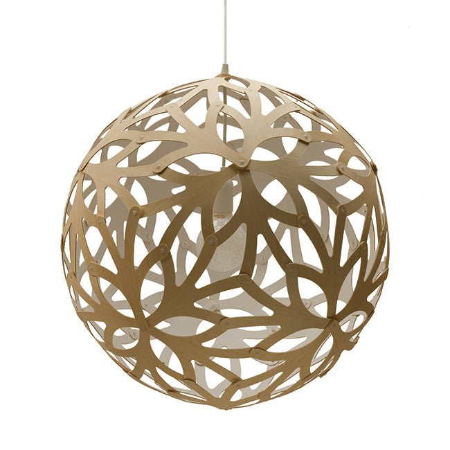 Floral Pendant - PaintedDavid Trubridge