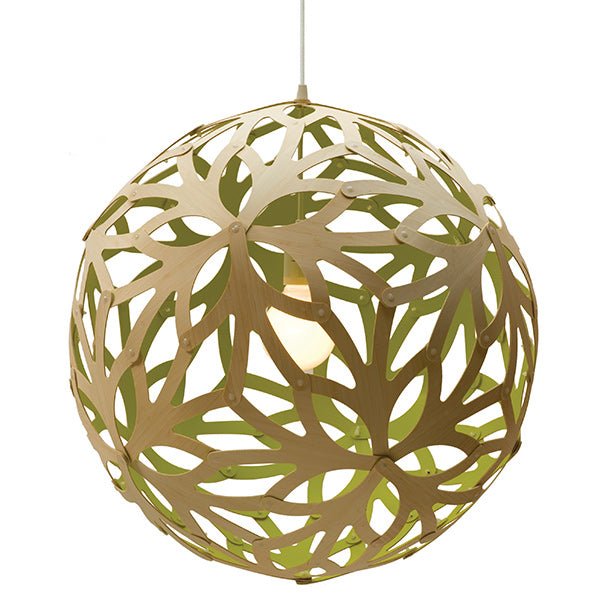 Floral Pendant - PaintedDavid Trubridge