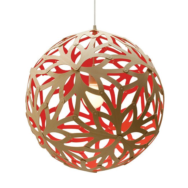 Floral Pendant - PaintedDavid Trubridge